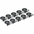 Vortex 0.25 in. Countersunk Bolts with 1.25 in. Washer - Black, 10PK VO3079820